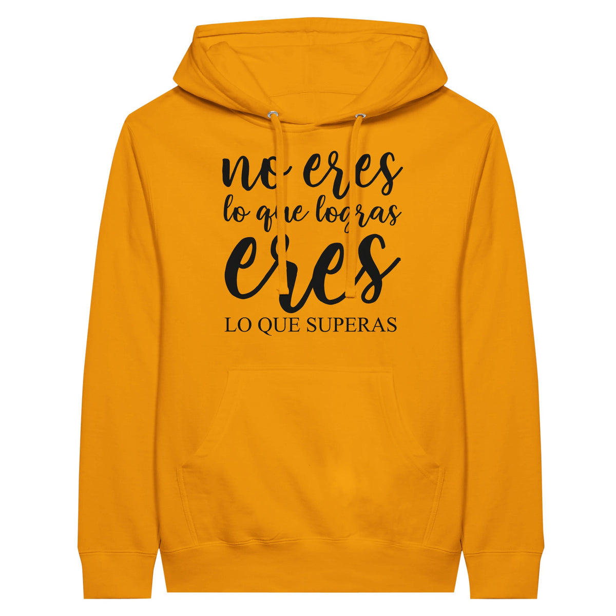 Eternal Echoes - Premium Unisex Pullover Hoodie - Gold M - Pullover Hoodies