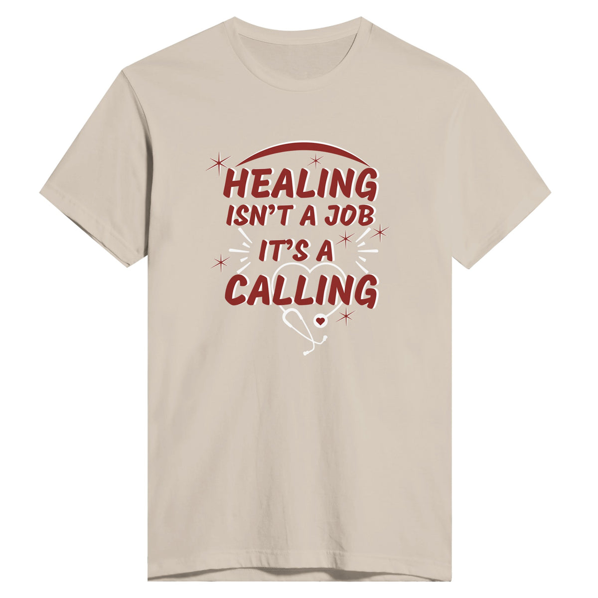 Celebrating the Heart of Healing – Tribute to Doctors - Sand - T-Shirts