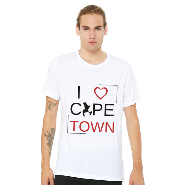 I Love Cape Town - Heartfelt Pride - - T-Shirts