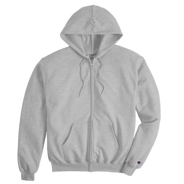 Grandfather Zip Hoodie Gift – For You with Love - light steel - Hoodie