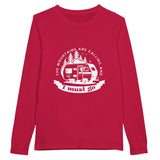 Seeking Solace in the Mountains - Heavyweight Shirt - Red - Sweatshirt