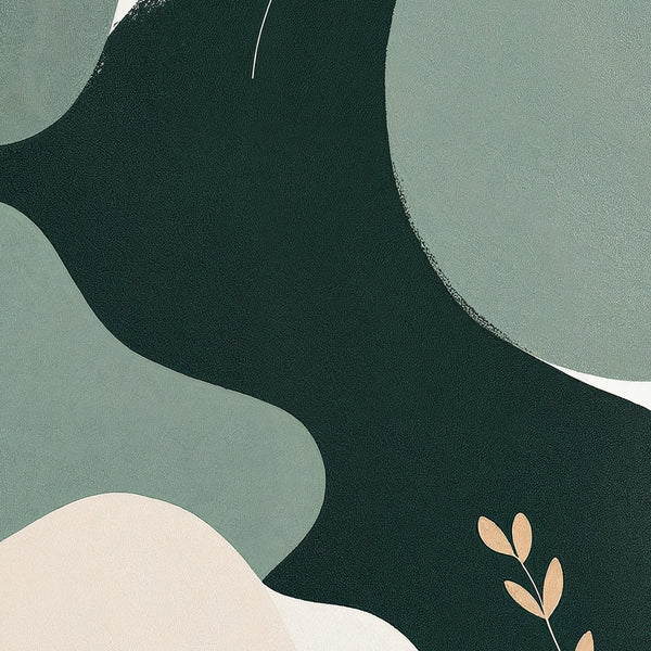 Botanic Whispers – Metal Framed Poster - - Metal Framed Posters