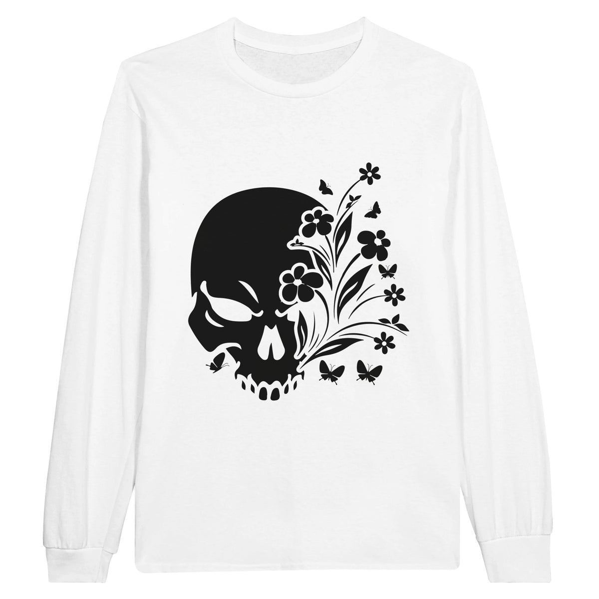 Eternal Ink - Memory-Infused Long-Sleeve Style - White - Sweatshirts