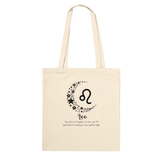 Personalized Star Sign Tote for Friends - Leo - Tote Bags