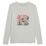 Friendship in Layers - Embrace Every Shade of 'Friend' - Ash - Long Sleeve T-shirts