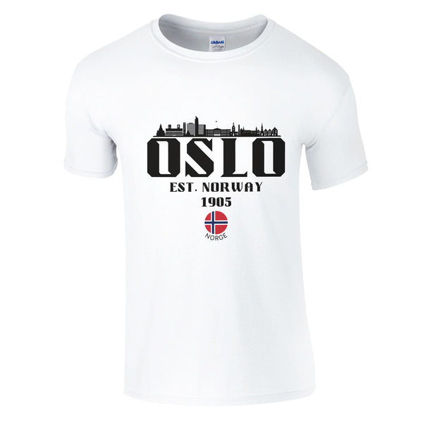 Oslo Elegance - Urban Tribute - White - T-Shirts