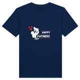 Happy Memories - Commemorate Fathers Day with Our Tee - Navy - Print Material