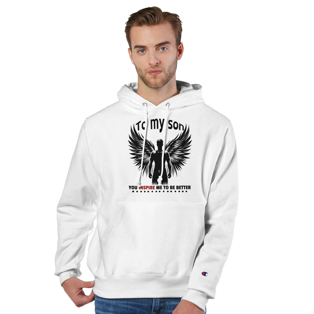 Inspire the Heart - Strength in Every Wing - White - Hoodies