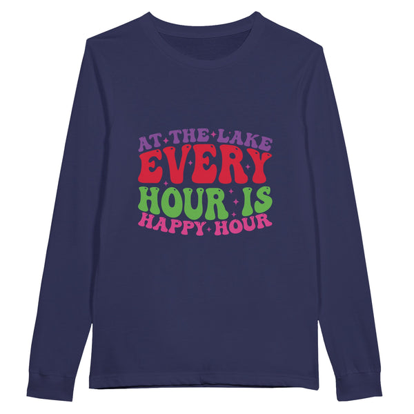 Lake Bliss - Happy Every Hour Tee - Storm - Sweatshirt