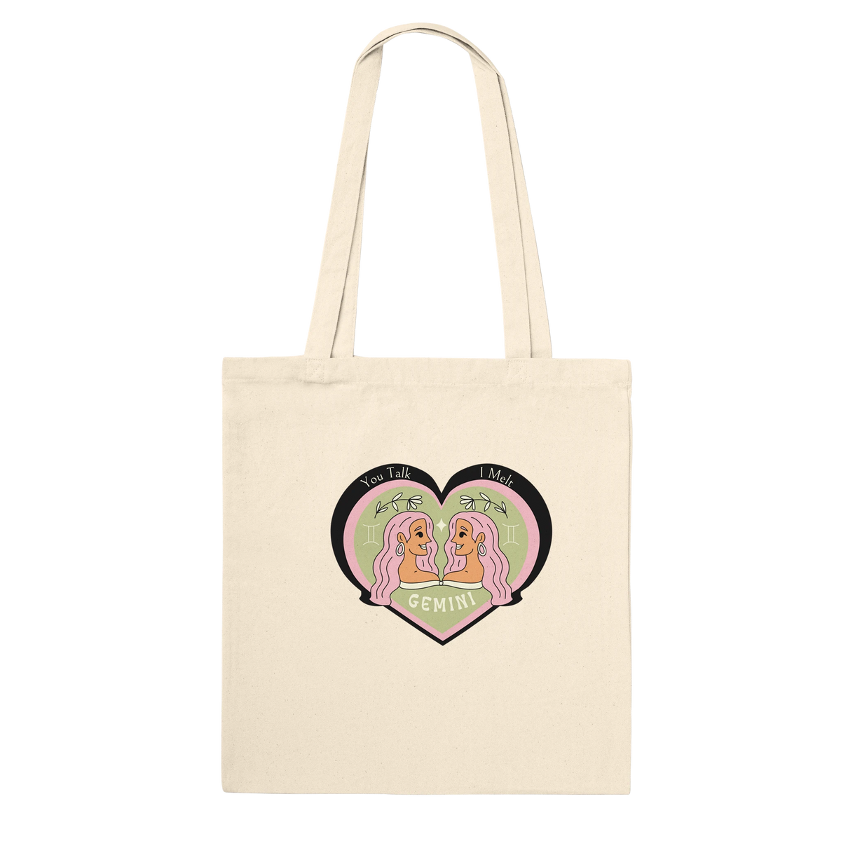 Zodiac Premium Tote Bag Gift for Her - Gemini - Tote Bags