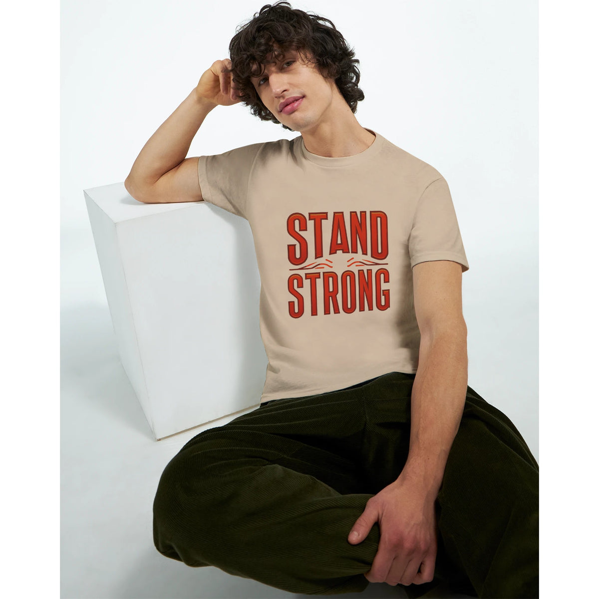 Unbreakable Spirit - Wear Your Strength - Natural - T-shirts