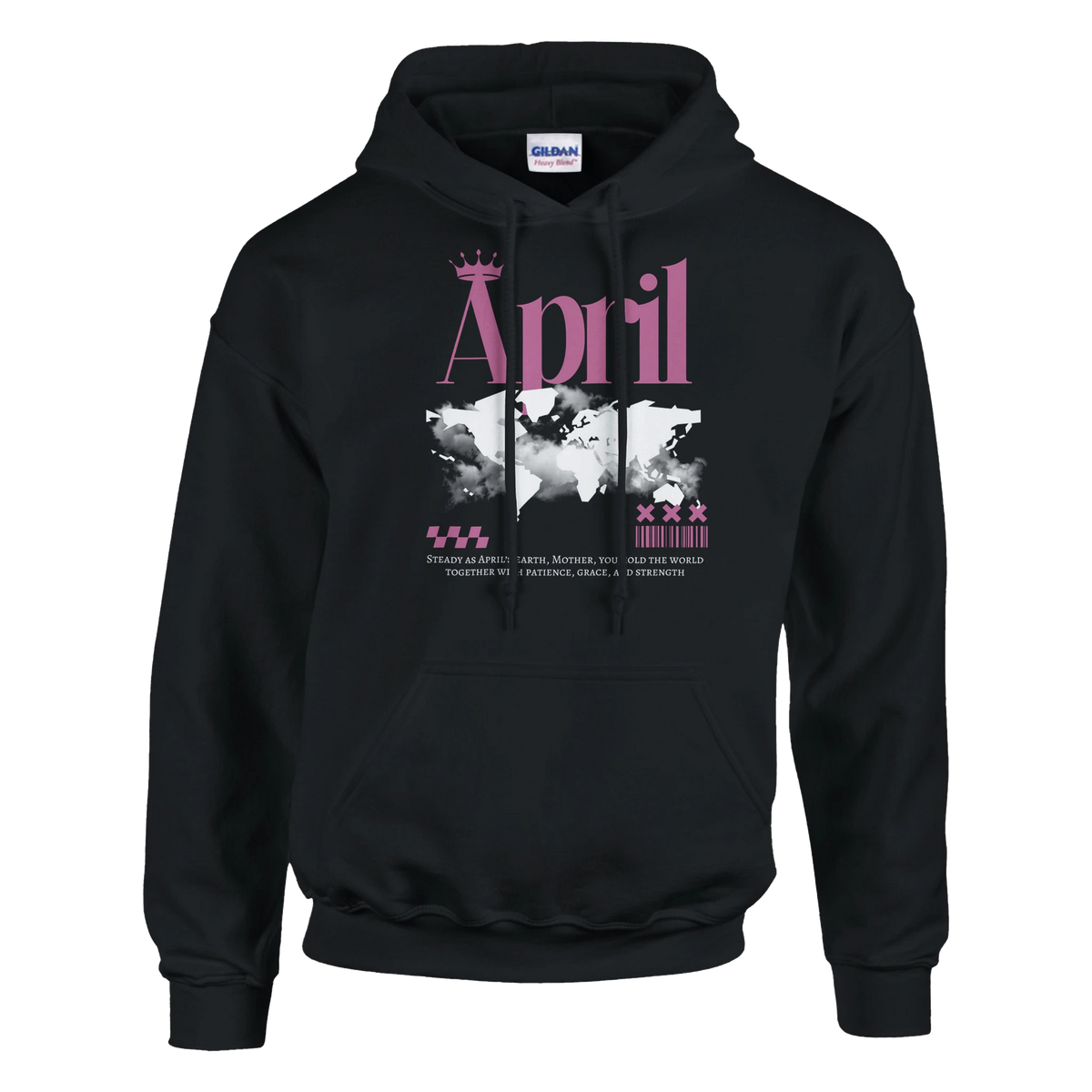 Birth Month Nature Hoodie – Mom Edition - Gildan - Design Option 4 - Hoodies