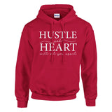 HUSTLE & HEART - Stand Out with Purpose - Red - Hoodies