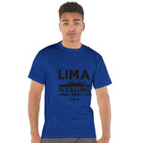 Urban Allure - Lima's Calling Tee - athletic royal - T-Shirts