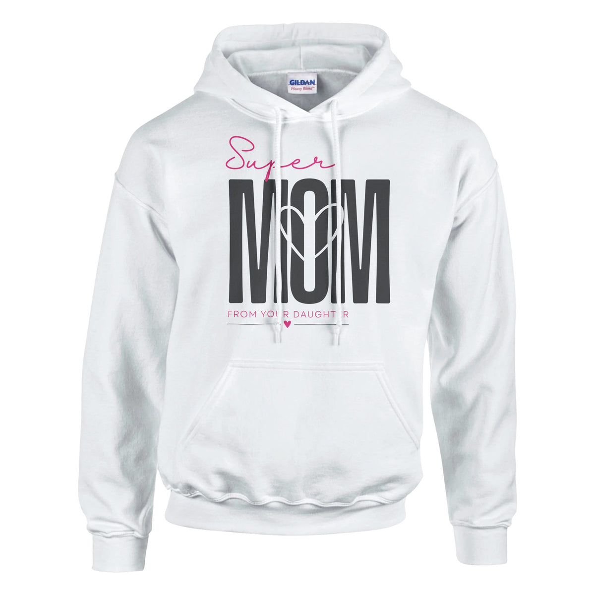 Cherished Cheers for MOM - From Daughter with Love - - Hoodies