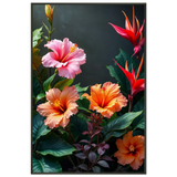 Lush Beauty in Bloom - Metal Framed Poster - - Metal Framed Posters
