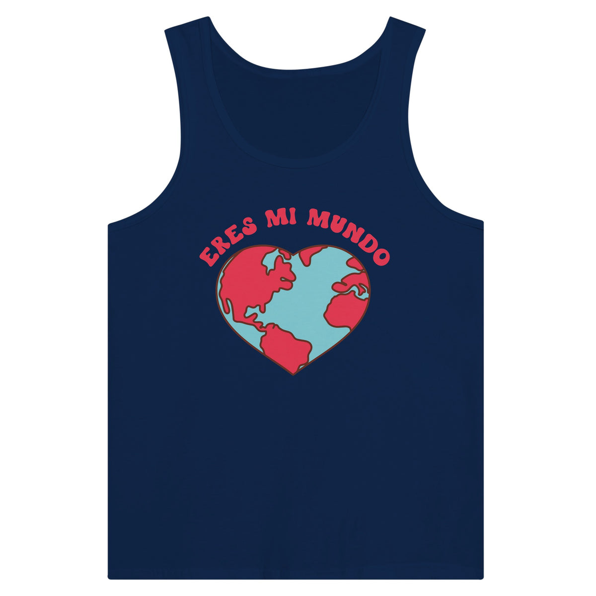 Center of My Universe - 'Eres Mi Mundo - Navy - Tank Tops