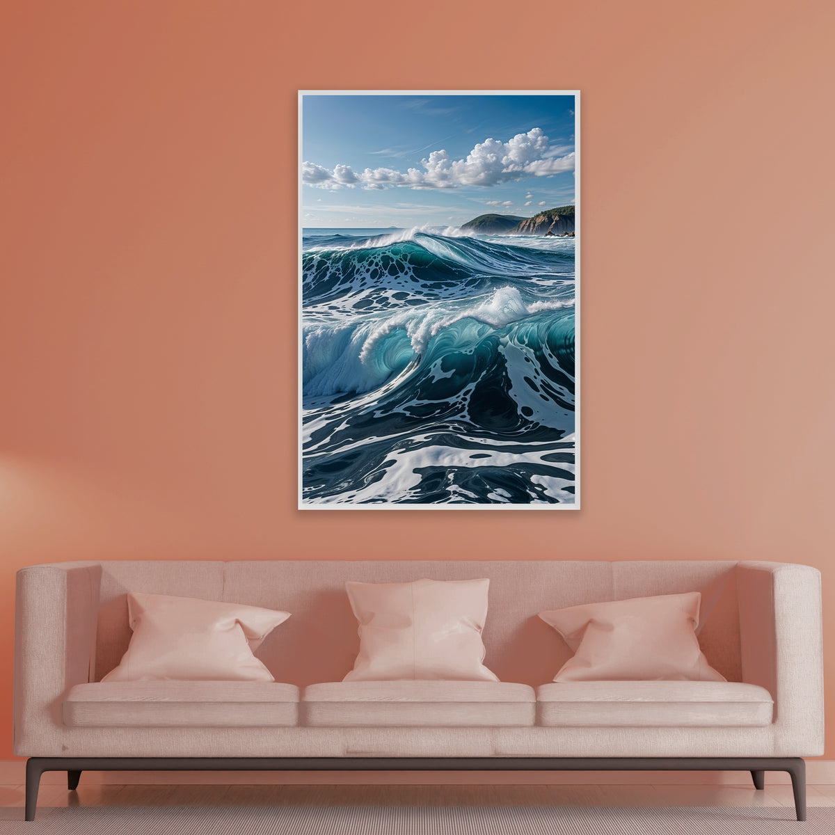 Mystique Marine Canvas - 24x36 - Framed Posters