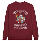 Live Wires, Grounded Wisdom - A Teacher's Tribute Sweatshirt - Garnet - Sweatshirts