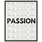 Passionate Repetition - Art That Inspires - 40x50 cm 16x20″ - Metal Framed Posters