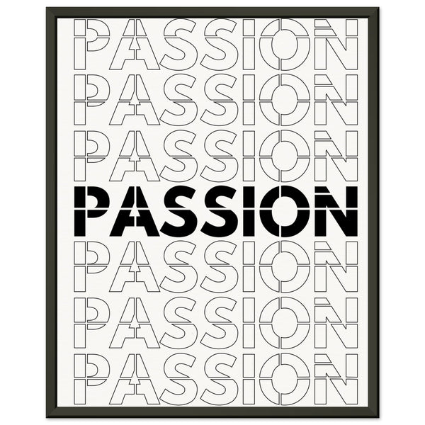 Passionate Repetition - Art That Inspires - 40x50 cm 16x20″ - Metal Framed Posters