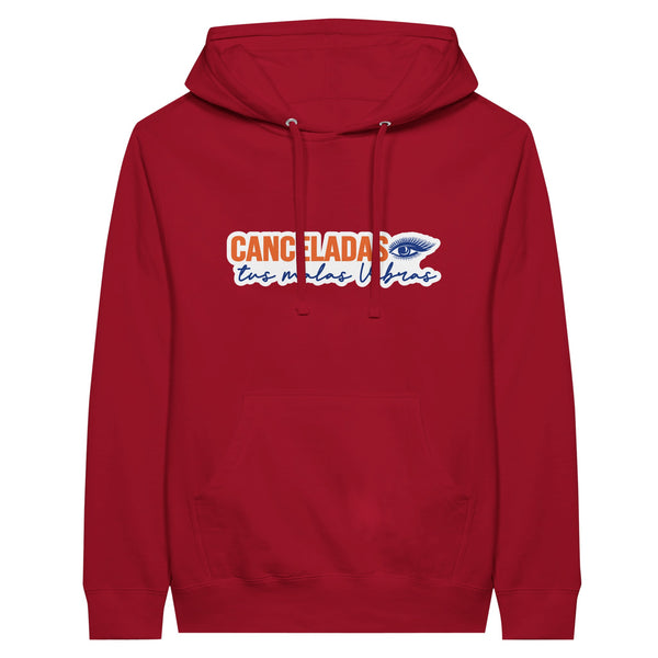 Eyes of Empowerment - Cancelling Negativity - Red - Pullover Hoodies