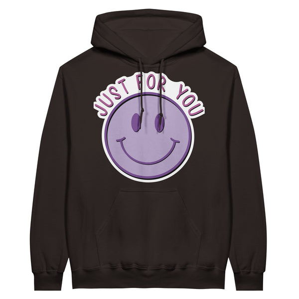 Embrace the Joy - Just for You - Unisex Pullover Hoodie - Dark Chocolate - Hoodies