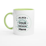 Vibrant Customizable Ceramic Mug - Your Perfect Daily Companion - Ceramic Green - Mugs