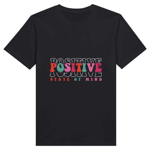 Positive State of Mind - Wear Your Optimism - Black - Print Material