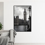 Timeless London - Big Ben Elegance - AI-Crafted - - Framed Posters