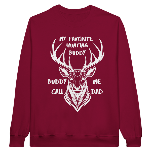 In the Wild - My Favorite Hunting Buddy Edition Tee - - Long Sleeve T-shirts