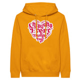 Chingona Every Damn Day – Premium Unisex Pullover Hoodie - Gold M - Pullover Hoodies