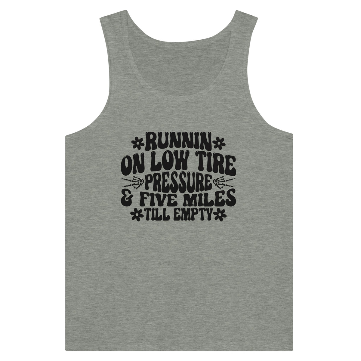 Perseverance Personified - Low Tire Pressure Wear - Athletic Heather - Tank Tops