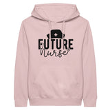 Future Nurse - Embrace Your Calling with Every Thread - Light Pink - Hoodies