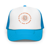 Beach Vibes - Salty Air & Sun-Kissed Love Cap - Blue White Blue - Hats