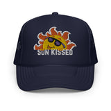 Sunlit Splendor - Sun Kissed Headgear - Navy - Print Material