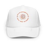 Beach Vibes - Salty Air & Sun-Kissed Love Cap - White - Hats