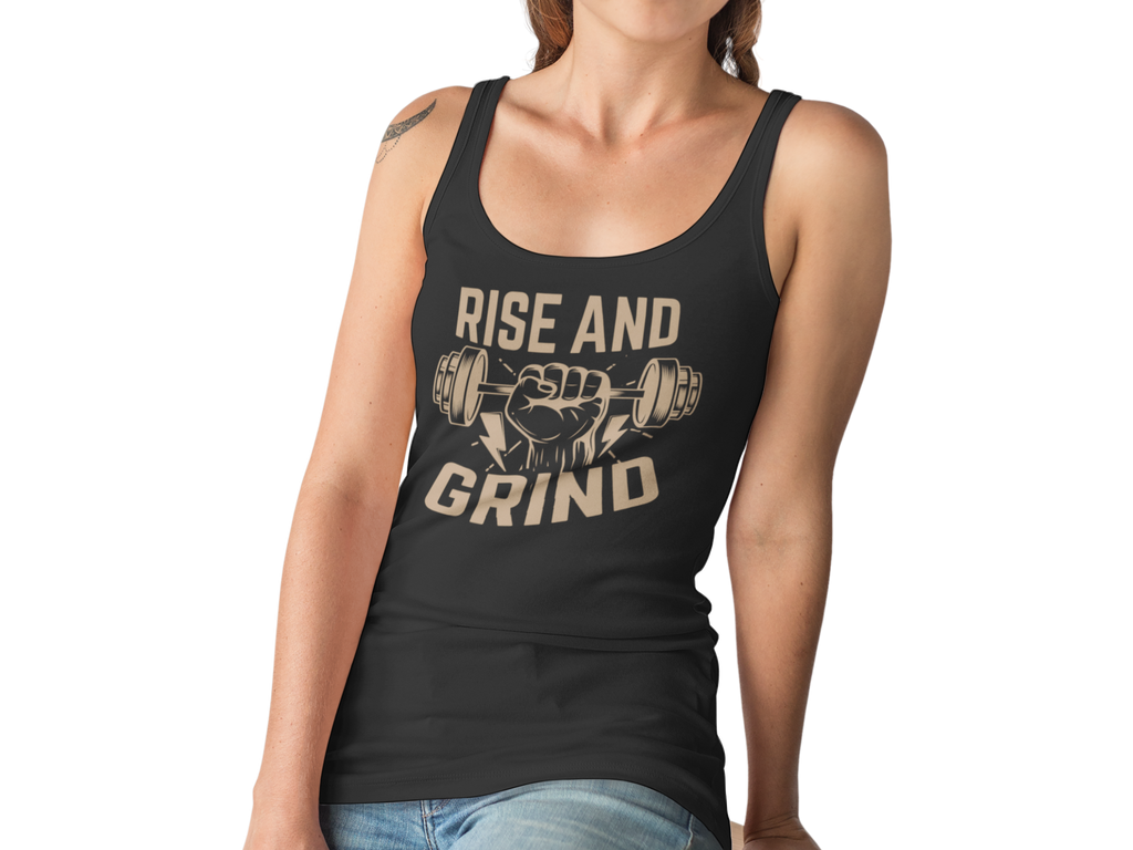 Fuel Your Fitness Journey – Motivational Gym Tank - - Tank Tops