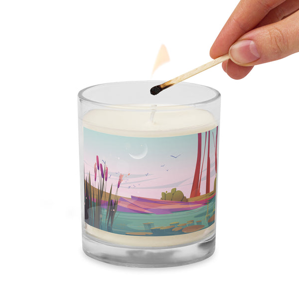 Tranquil Oasis - Transform Your Space with Green Swamp Candle - - Home Decor