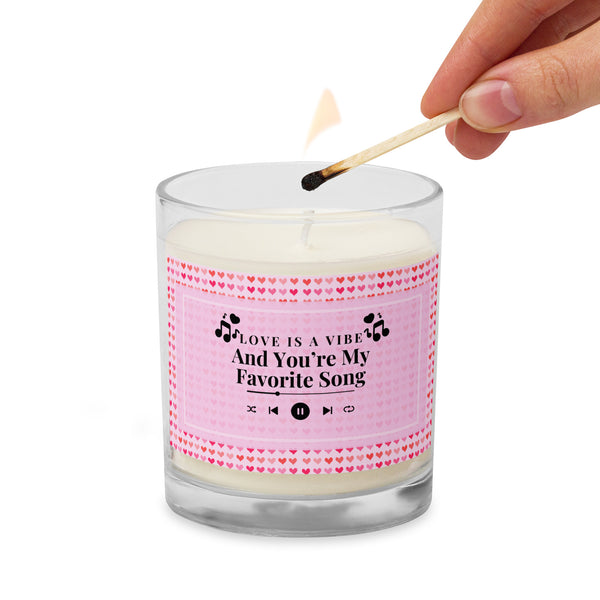 Melody of Love - Your Song in a Candle - - Wax Candle