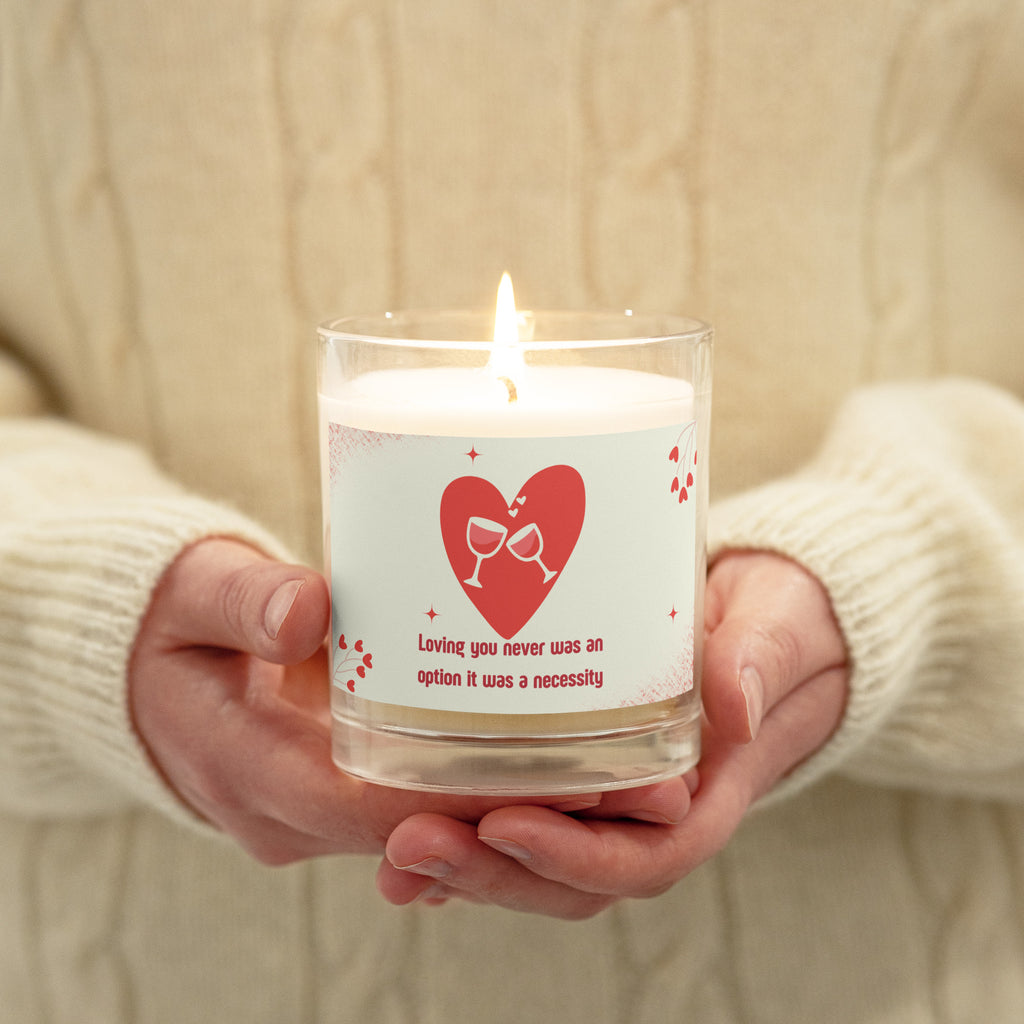 Toast to Us - Love's Indispensable Flame Candle - - Wax Candle