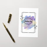 Sending Love - Inspirational Watercolour Greeting Card - Default Title -