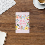 Welcome Spring with a Vibrant Greeting Card - 4″×6″ -