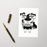 Spells & Whiskers - Halloween Magic Awaits - Default Title - Postcards