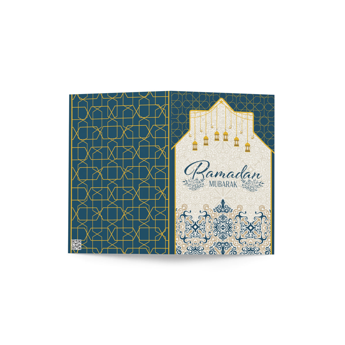 Embrace the Spirit of Ramzan - Ramzan Mubarak Greeting Card - 4″×6″ - Greeting Cards