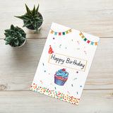 Celebrate Life's Moments with Our Vibrant Birthday Greeting Card - 5.83″×8.27″ - Greeting Cards