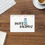 Happy Birthday Bliss - Personalized Greeting Card - 5″×7″ -