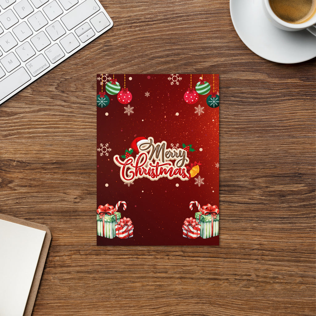 Christmas Joy - Share the Spirit with Our Festive Greeting Card - Default Title - Greeting Cards