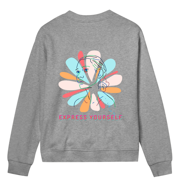 Bold & Bright - The Statement Sweatshirt - Grey melange women - Sweatshirts