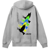 Colorful Freedom - Expressive Bird Hoodie - - Hoodies